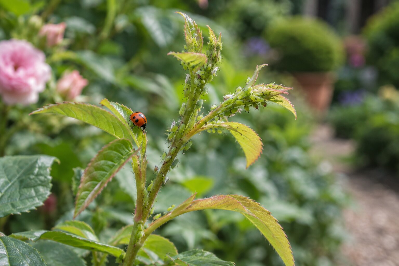Aphids on garden plants: what to do